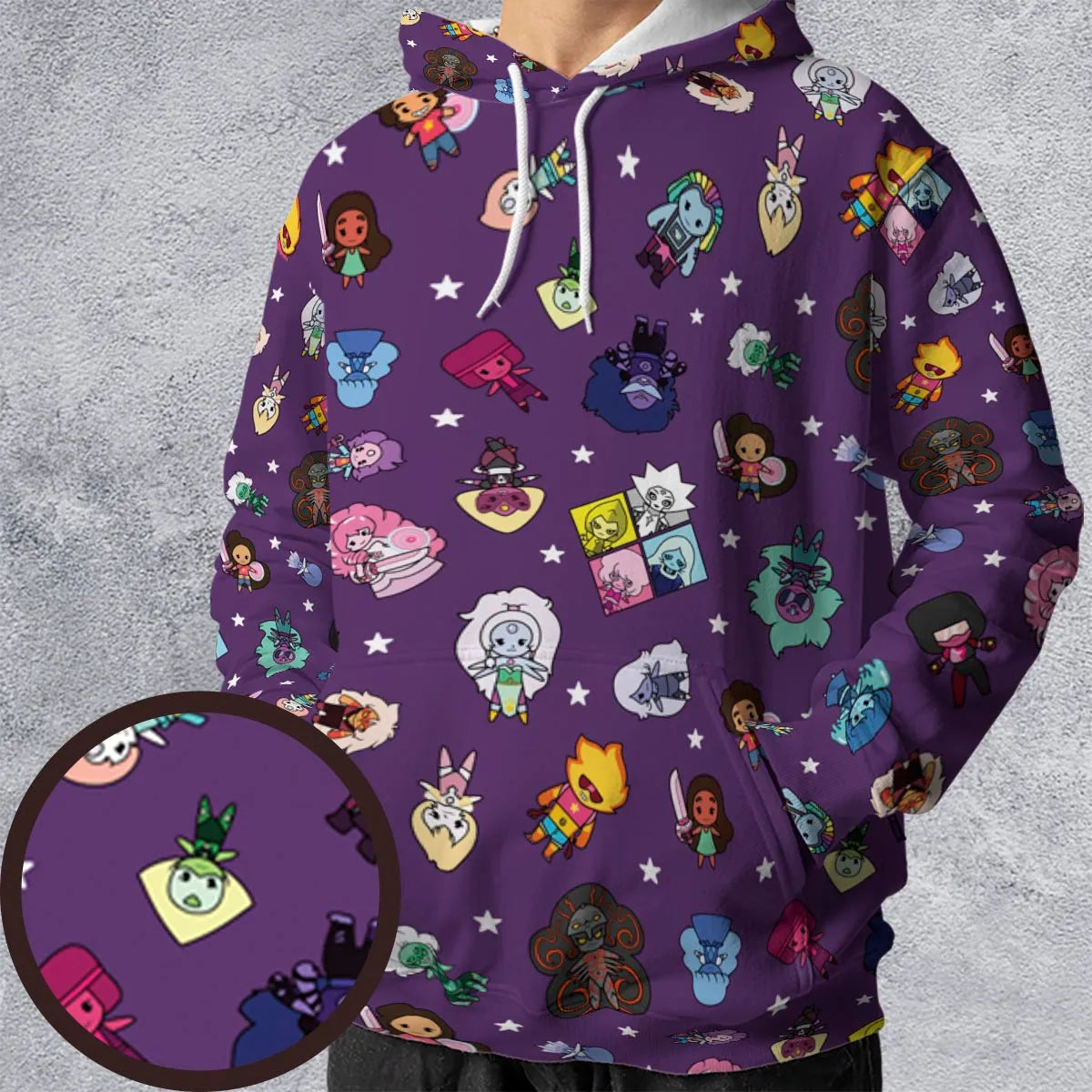 Crystal Gems Steven Universe All-over Print Hoodie