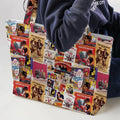 Hollywood Classics Collage Large Tote Bag