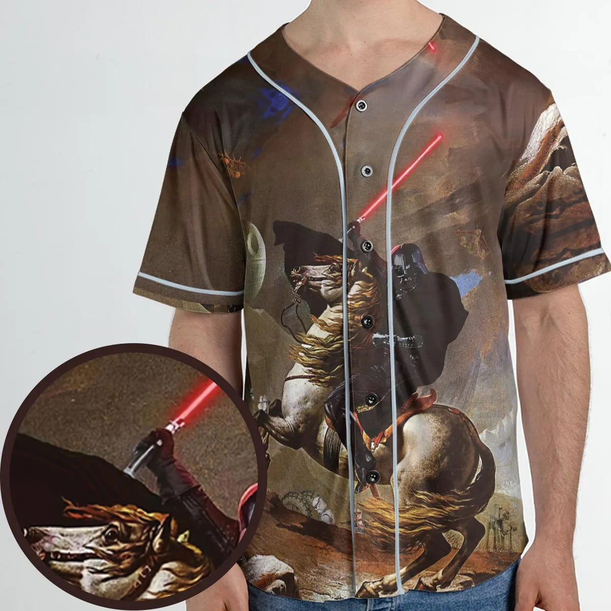 Freedom Darth Vader Star Wars Unisex Baseball Jersey