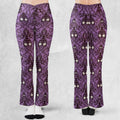 Beetlejuice Haunted Mansion Themed Flare Leggings