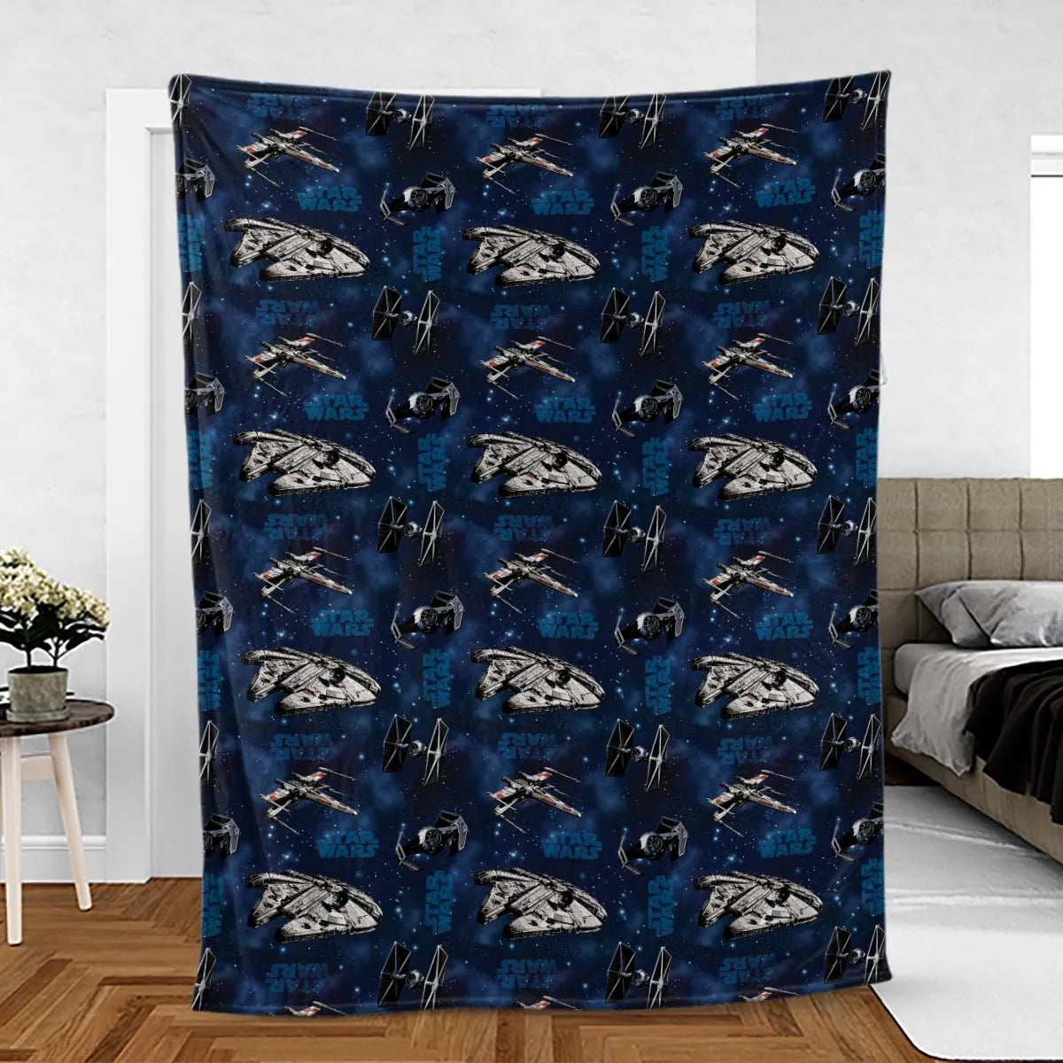 Star Wars Ships Pattern Fleece Blanket