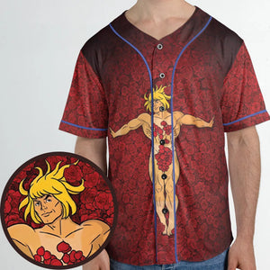 Eternia Beauty He-Man & Masters Of The Universe Unisex Baseball Jersey