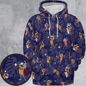All-over Print Hoodie - D7EBXHMD -  - 1