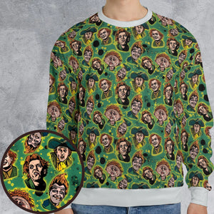 Hey Snot Face Drop Dead Fred All-over Print Sweatshirt
