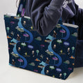 City of The Future The Jetsons Large Tote Bag