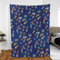 Outer Space Bob's Burgers Fleece Blanket
