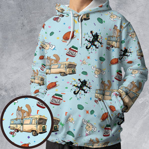 All-over Print Hoodie - BJ293LH4 -  - 1
