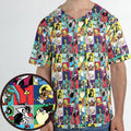 Saturday Morning Nostalgia Unisex Baseball Jersey