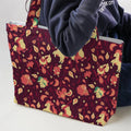 Fire Pokemon Pattern Large Tote Bag
