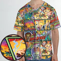 Ack! Ack! Ack! Mars Attacks Unisex Baseball Jersey