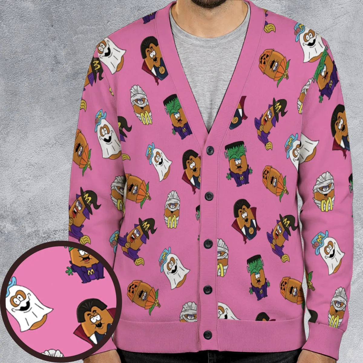 Halloween McNugget Buddies Cardigan