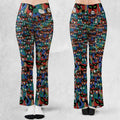 Brak and Zorak Space Ghost Coast to Coast Flare Leggings