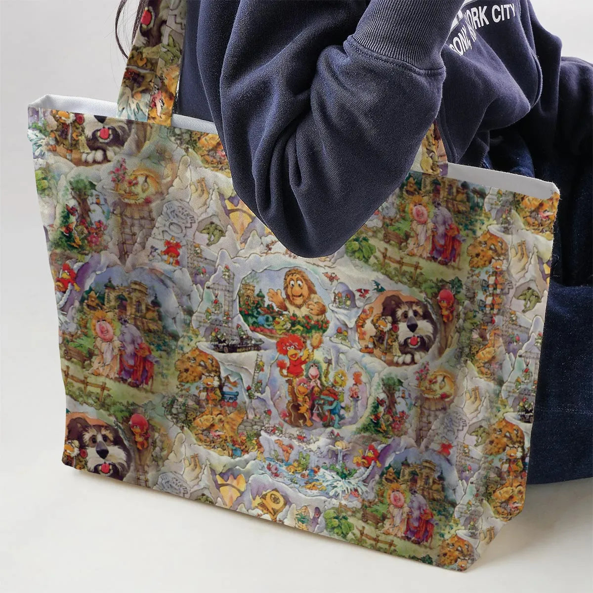 Fraggle Rock Journey Jim Henson Large Tote Bag