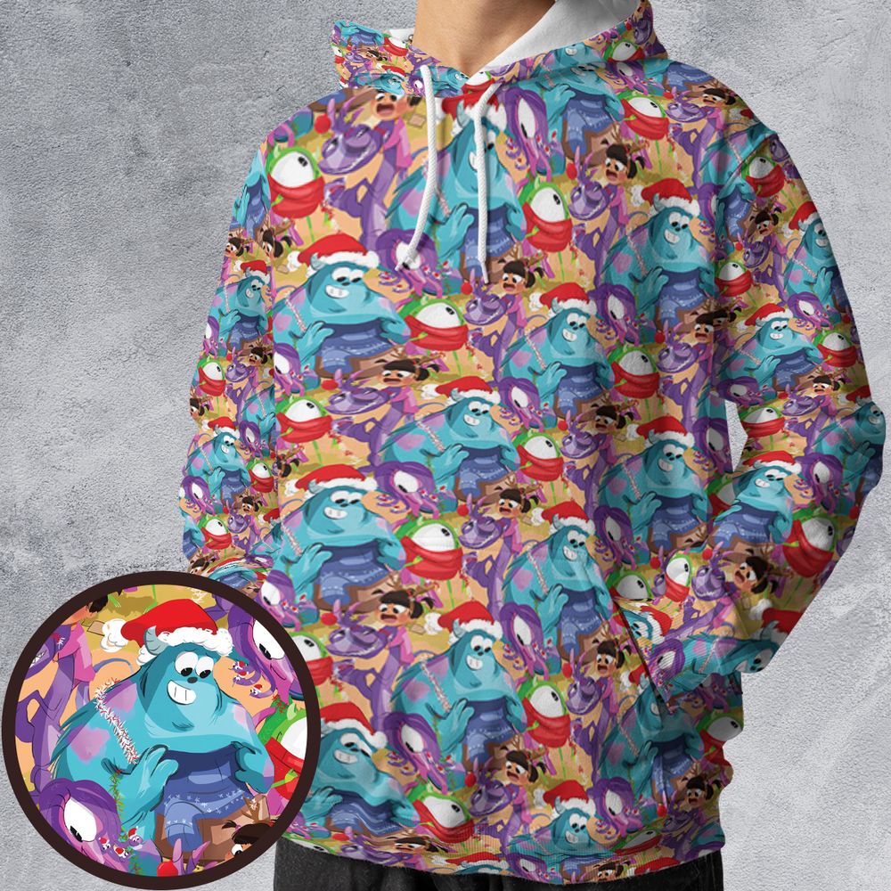 All-over Print Hoodie - 9F692X21 -  - 1