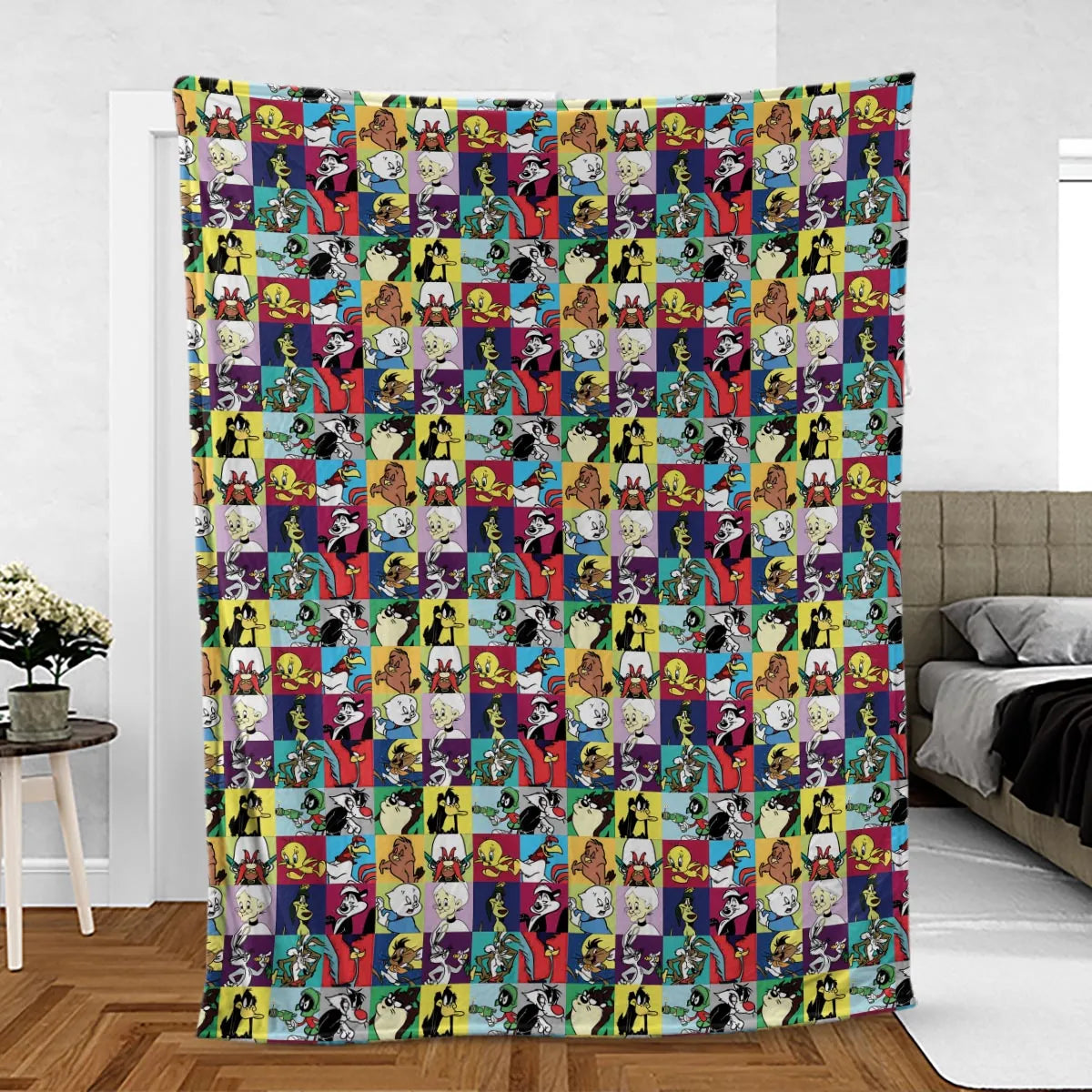 Saturday Morning Nostalgia Fleece Blanket