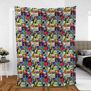 Saturday Morning Nostalgia Fleece Blanket
