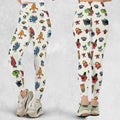 Marvel Characters And Mr Men Pattern Legging
