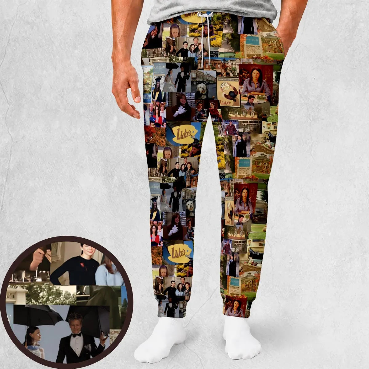 Love The Collage Gilmore Girls Sweatpants