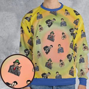 The Four Marx Brothers All-over Print Sweatshirt