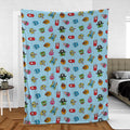 Yo Gabba Gabba Star Wars Mashup Fleece Blanket