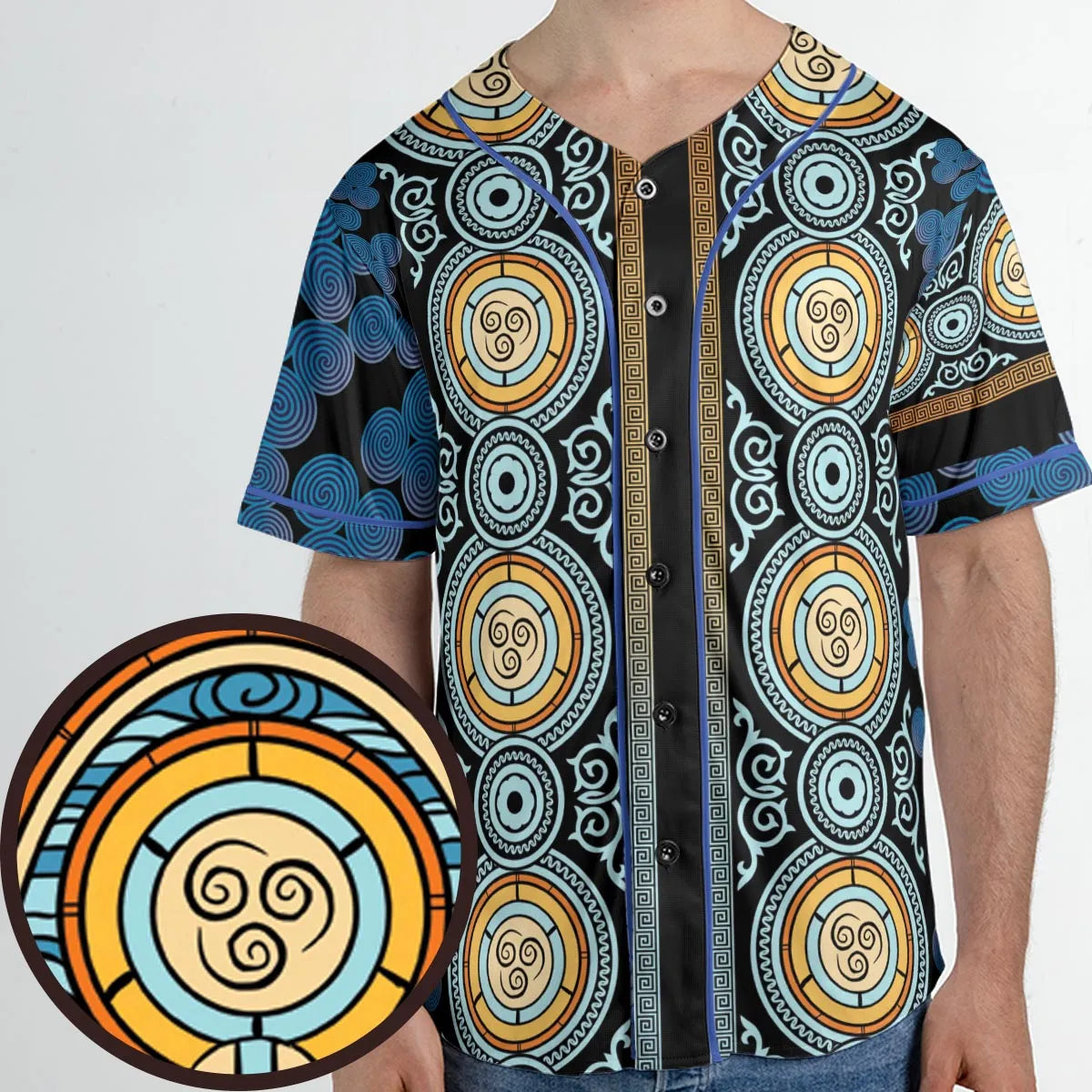 Air Avatar Avatar the Last Airbender Unisex Baseball Jersey