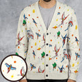 Battle of the Planets Pattern Cardigan