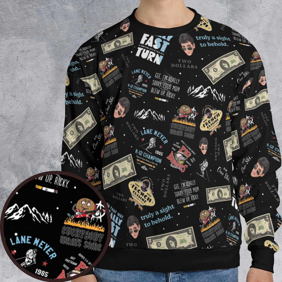 Better Off Dead All-over Print Sweatshirt