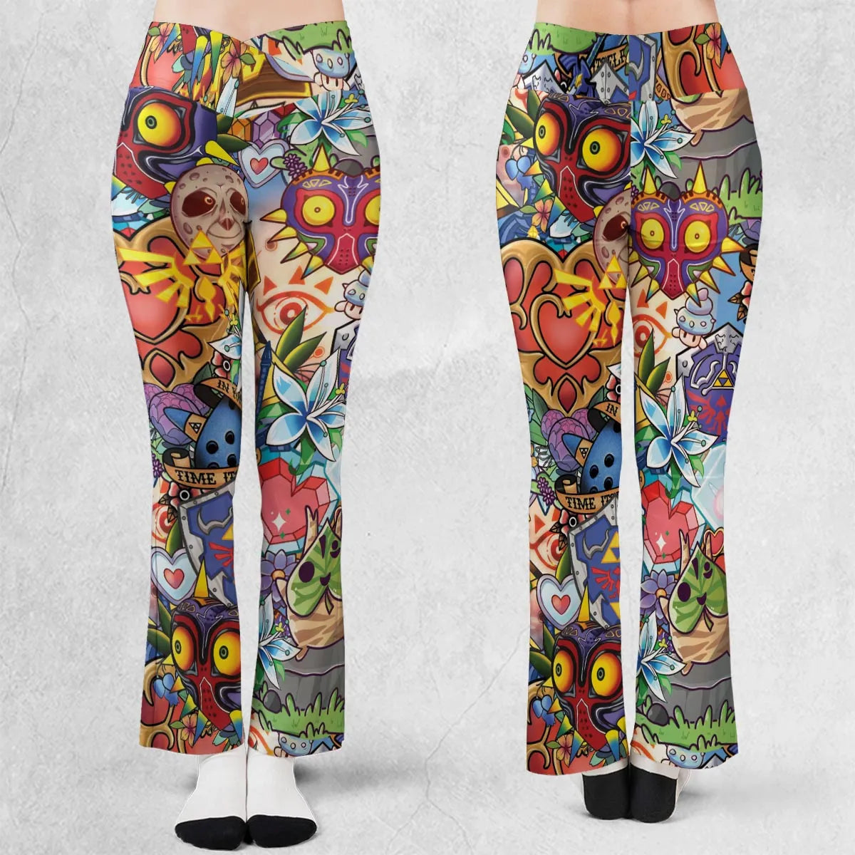 A Majora's Mask The Legend of Zelda Flare Leggings