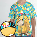 Psyduck Power Pokemon Unisex Baseball Jersey