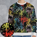 Eevee Pokemon Black All-over Print Sweatshirt