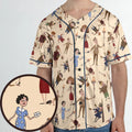 A Christmas Story Characters Unisex Baseball Jersey