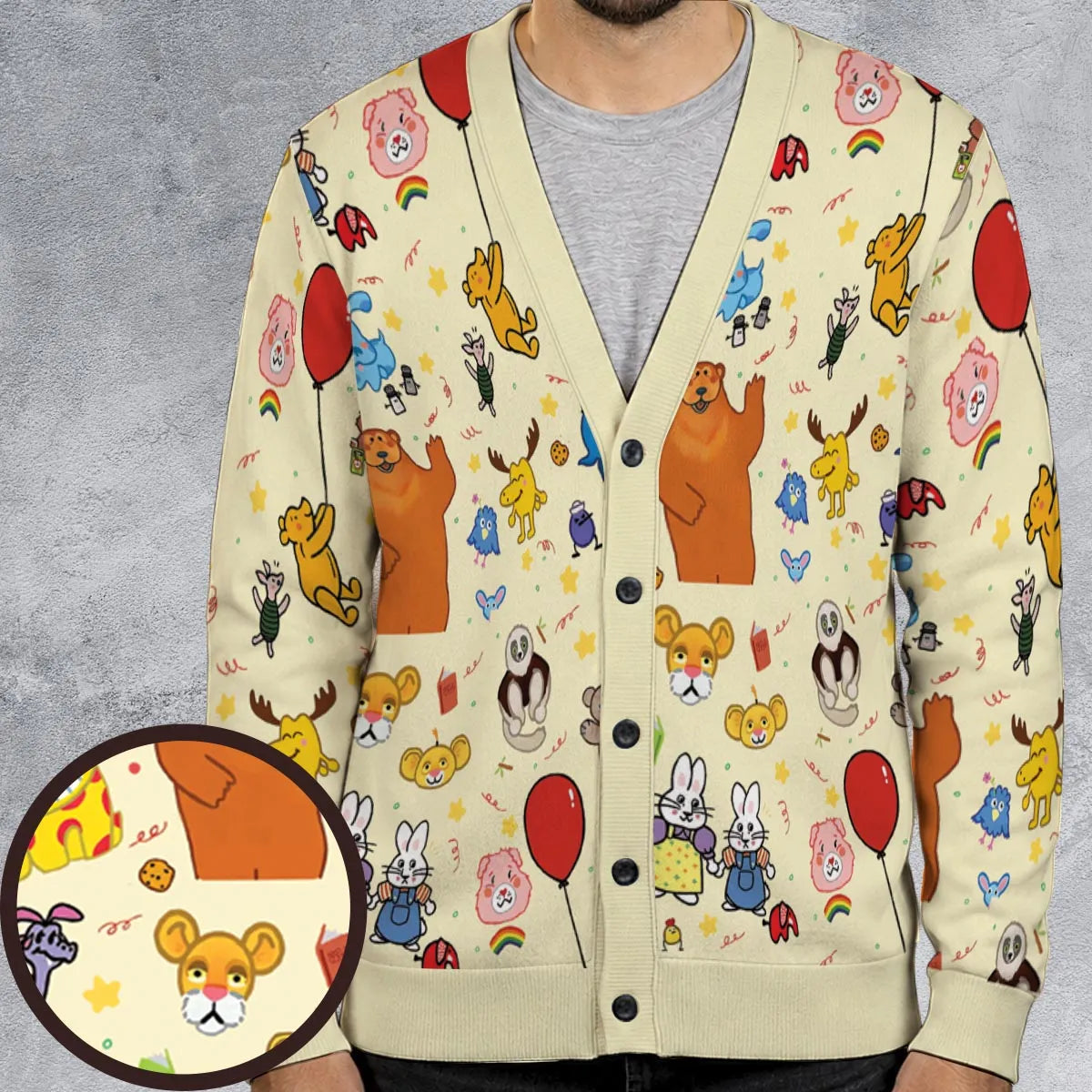 Nostalgia Train Cardigan
