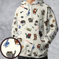 Star Wars Characters As Cats All-over Print Hoodie