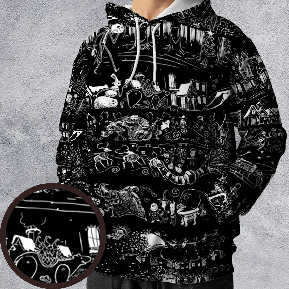Nightmare Journey All-over Print Hoodie