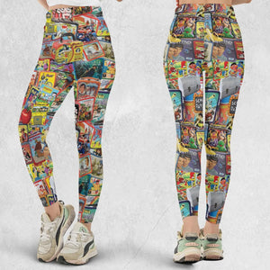Retro Land TV Shows Legging