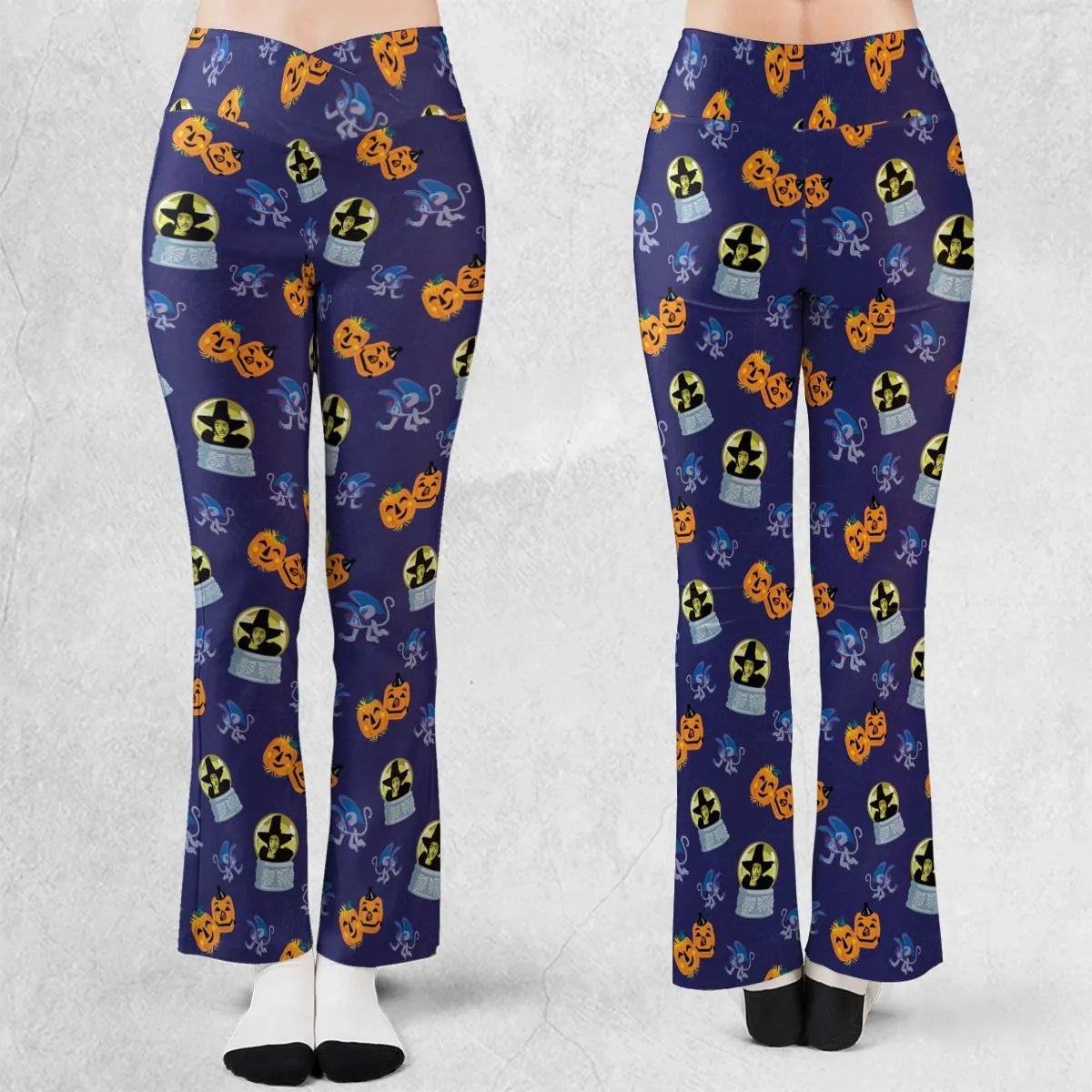 Wicked Witch Flying Monkey Flare Leggings