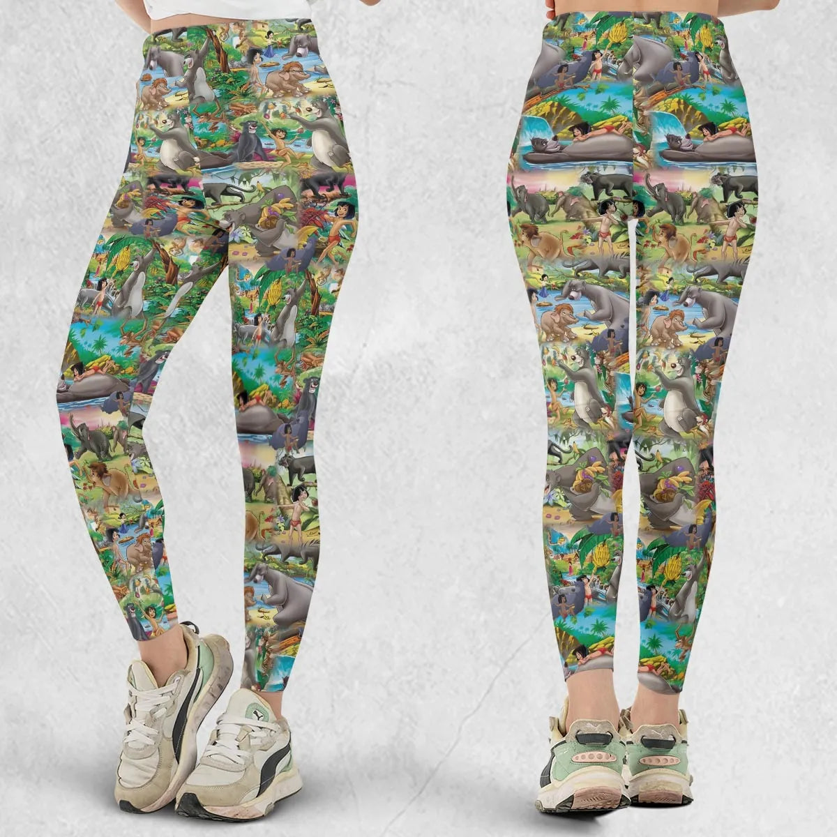 The Jungle Book Rudyard Kipling Seamless Legging