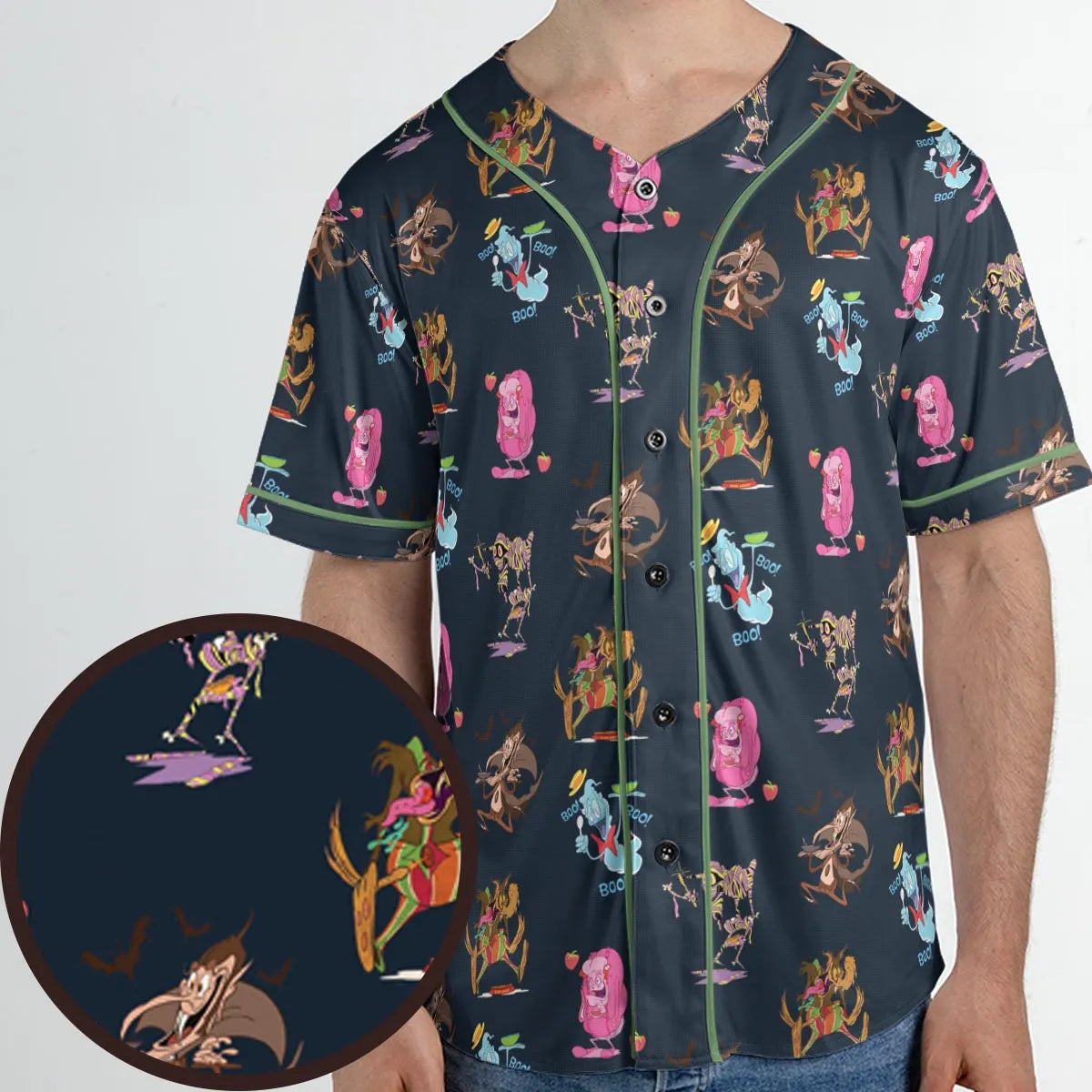 Funny Cereal Monsters Universal Monsters Unisex Baseball Jersey