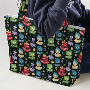 Colourful Mind Inside Out Large Tote Bag