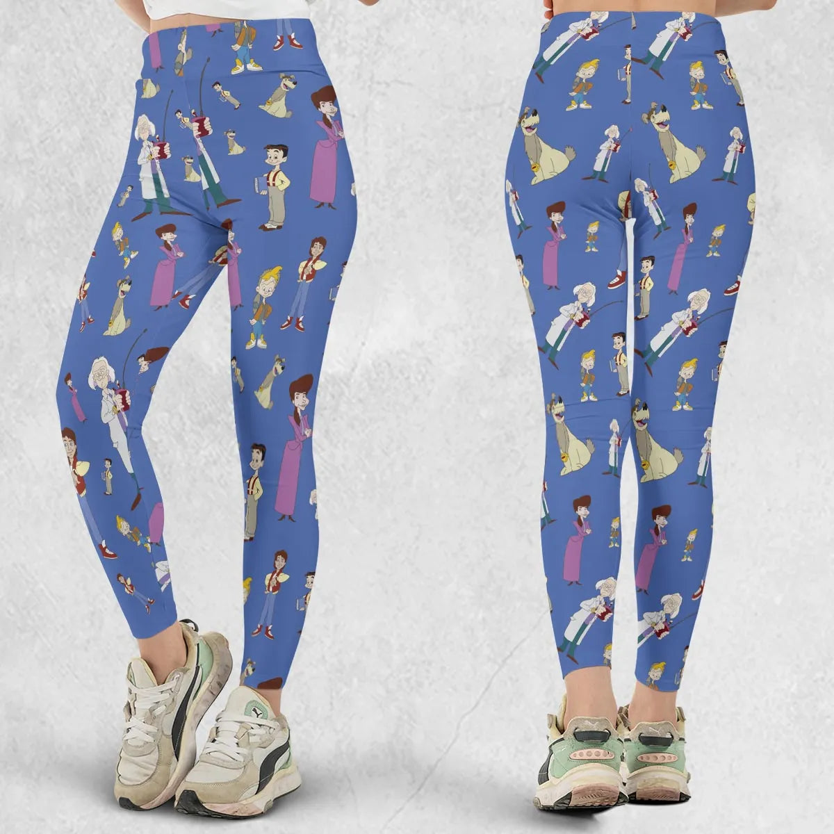 B2tf Cartoon Characters Seamless Legging