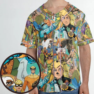 Futures Quest Heroes Unisex Baseball Jersey