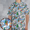 Snowland Rudolph the Red-Nosed Reindeer AOP Men/Women Polo Shirt