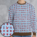 Funny Spider-Man Characters Pattern All-over Print Sweatshirt