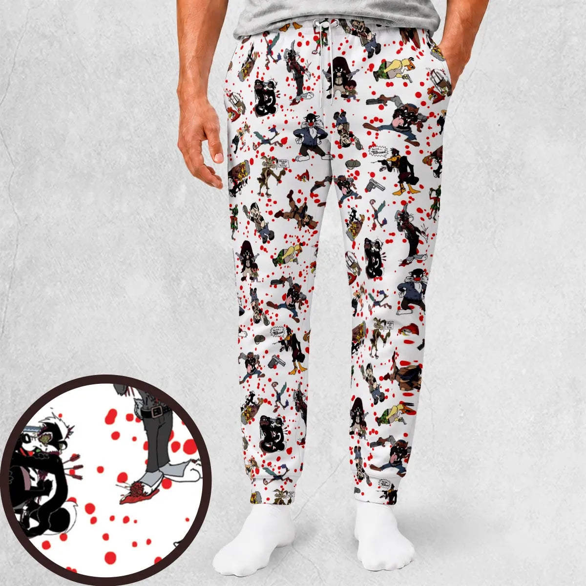 The Looney Dead Characters Sweatpants