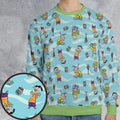 Quick Tips Regarding Ed, Edd, n Eddy Pattern All-over Print Sweatshirt