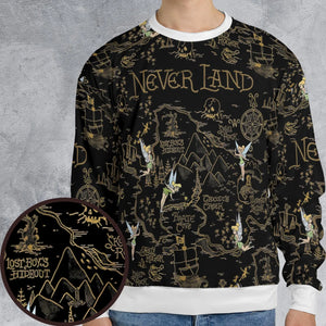 Finding Neverland Tinker Bell All-over Print Sweatshirt