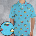 Pokemon Sunny Days Sea Swim AOP Men/Women Polo Shirt