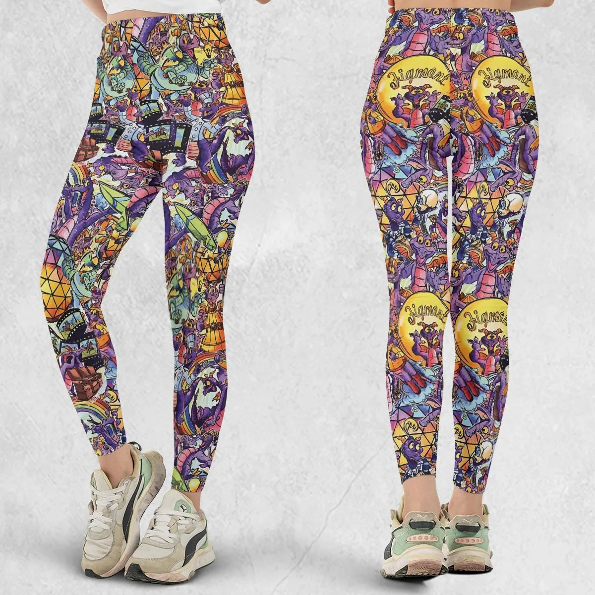 The Cute Dragon Figment Legging