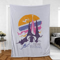 Fantasia Vintage 80s The NeverEnding Story Fleece Blanket