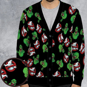 Ghost buster ghost Cardigan